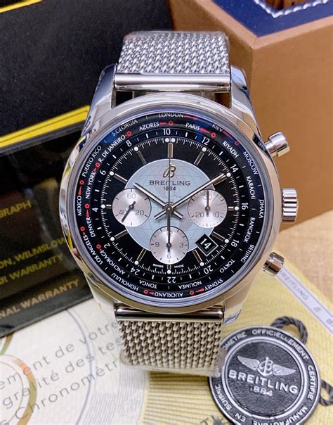 breitling transocean chronograph vendita|Breitling Transocean chronograph unitime price.